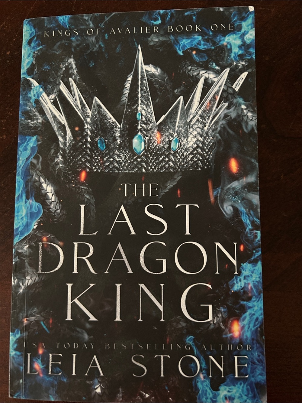 The Last Dragon King by Leia Stone - Paperback Book